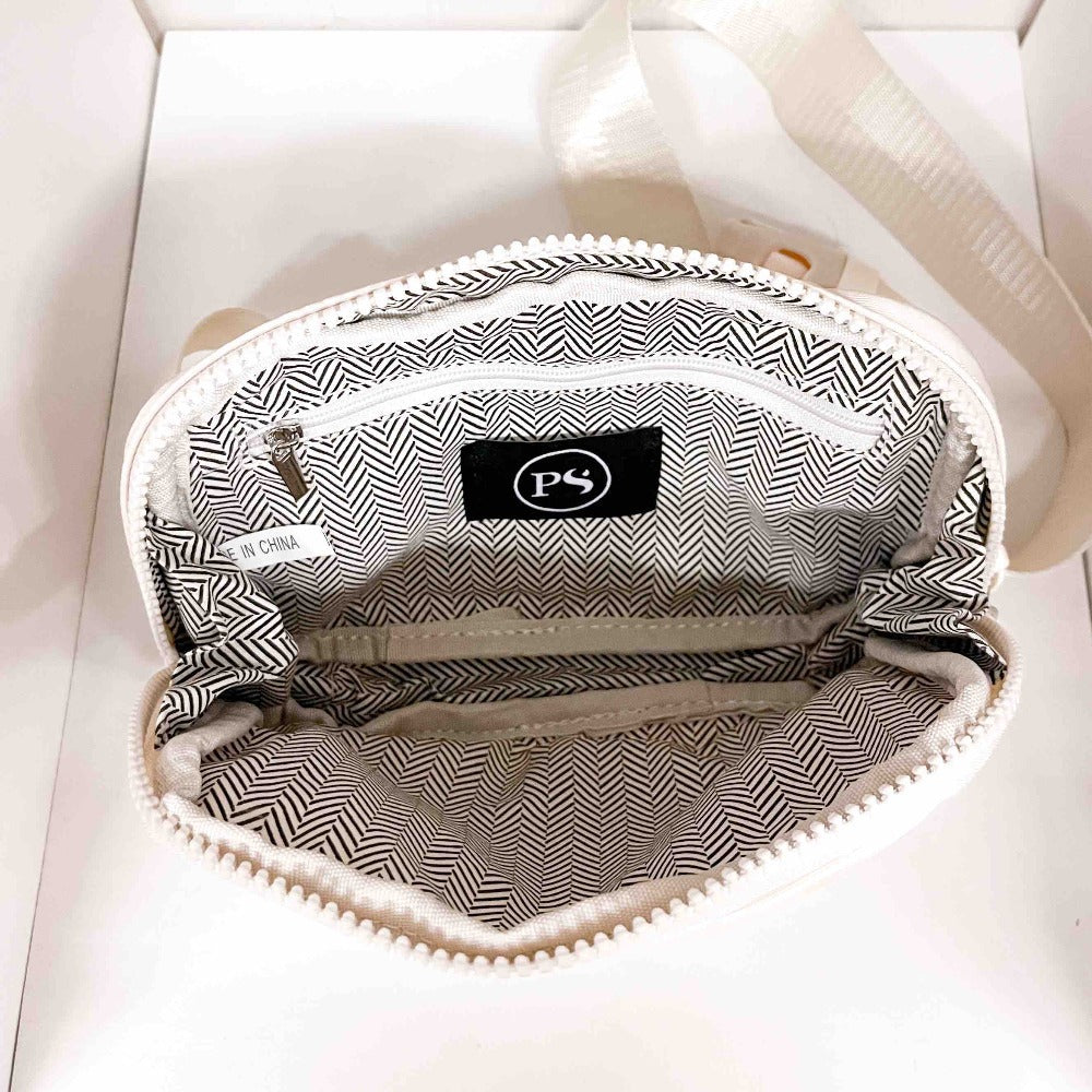 The Nadya Gray Nylon Bum Bag