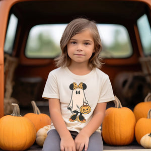 SPOOKY MOUSE TAN TODDLER/YOUTH T Shirt