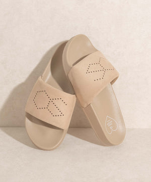 The Journey Dusty Rose Perforated Slides