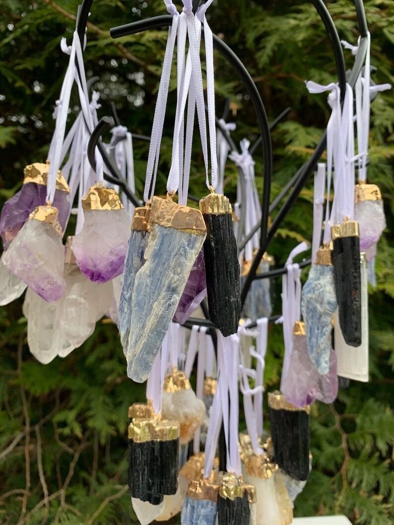 Crystal Gemstone Hanging Ornaments