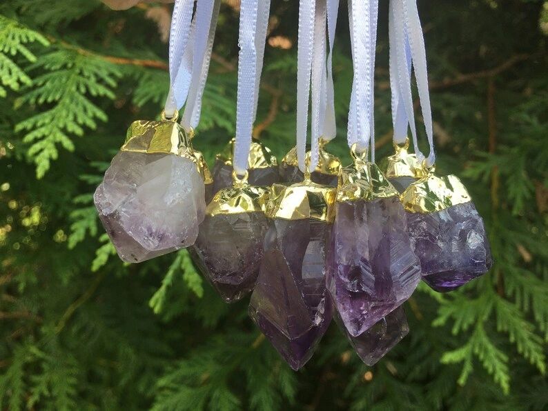 Crystal Gemstone Hanging Ornaments