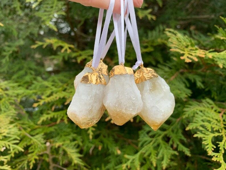 Crystal Gemstone Hanging Ornaments