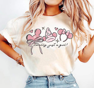 Literally Just A Girl Tan Unisex Cotton T-Shirt