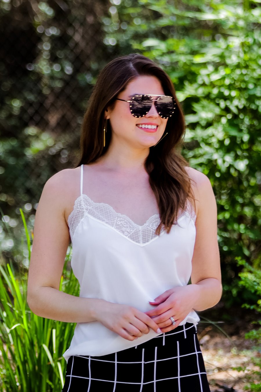 The Aria Ivory Lace Cami