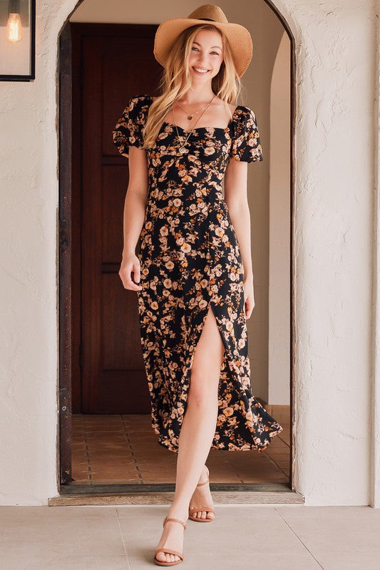 The Villa Marigold Sweetheart Maxi Dress