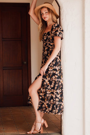 The Villa Marigold Sweetheart Maxi Dress