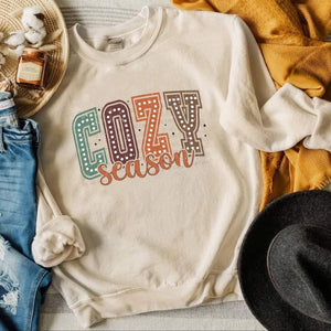 Cozy Season Sand Unisex Sweatshirt