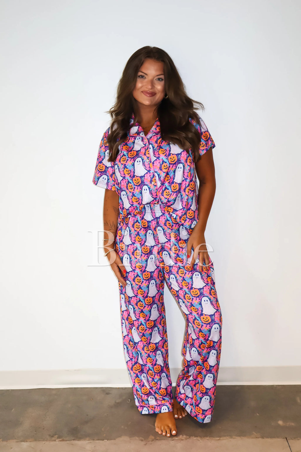 GHOSTIE Purple 2PC Lounge Set