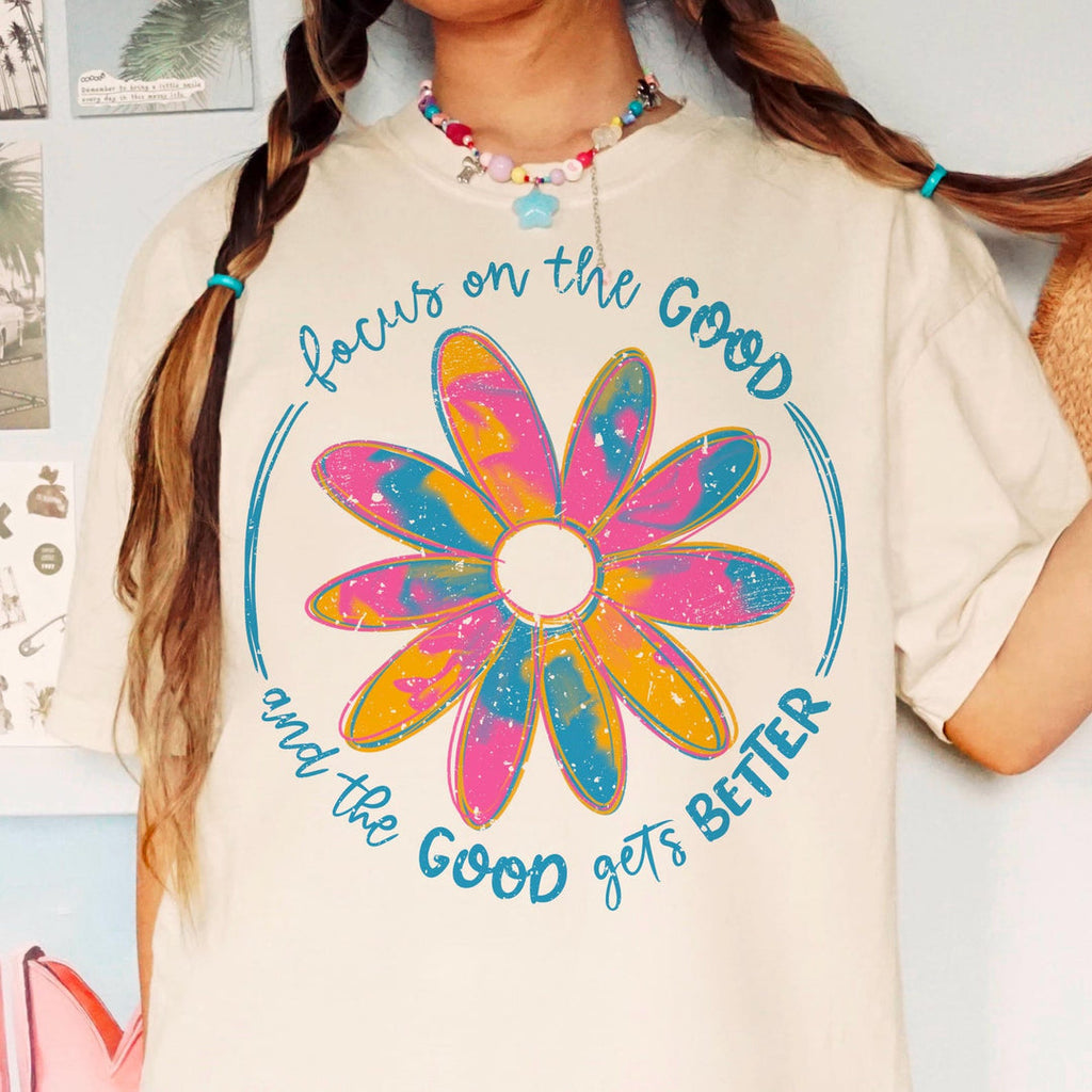 Focus On The Good Tan Unisex T Shirt