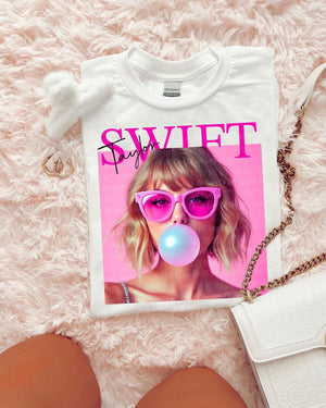 Swift Bubble White Unisex Sweatshirt