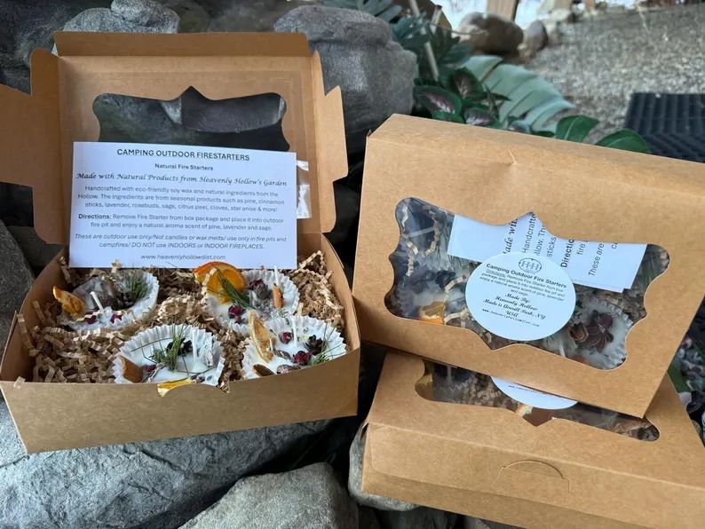 All Natural Heavenly Campfire Starters 4PK