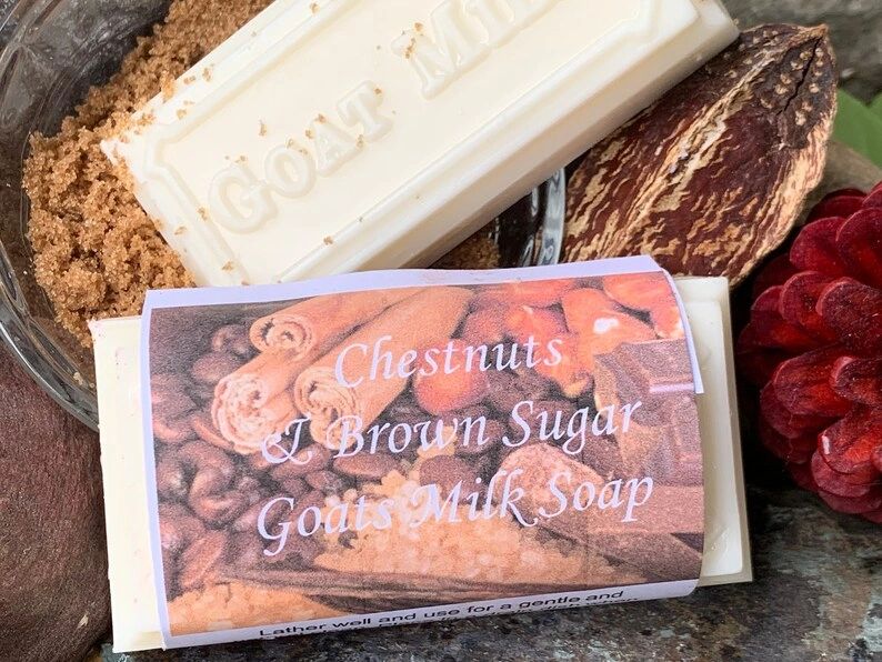 Chestnuts & Warm Sugar Goats Milk Soap