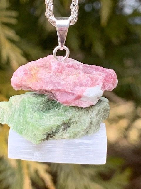 Happiness Stone Pendant Necklace