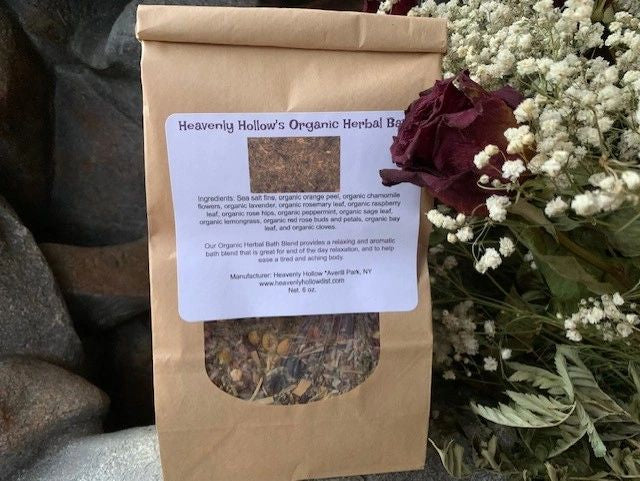 Heavenly Hollow’s Organic Herbal Bath Blend