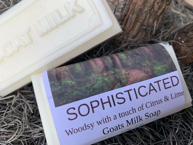 Sophisticated Goats Milk Soap