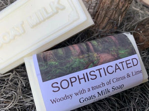 Sophisticated Goats Milk Soap