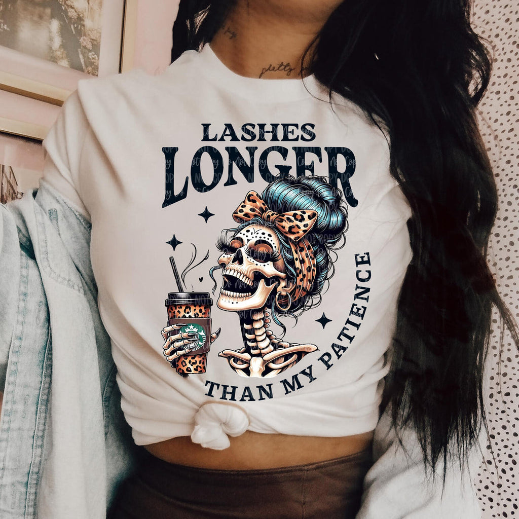 PREORDER Lashes Longer Tan Unisex T-Shirt