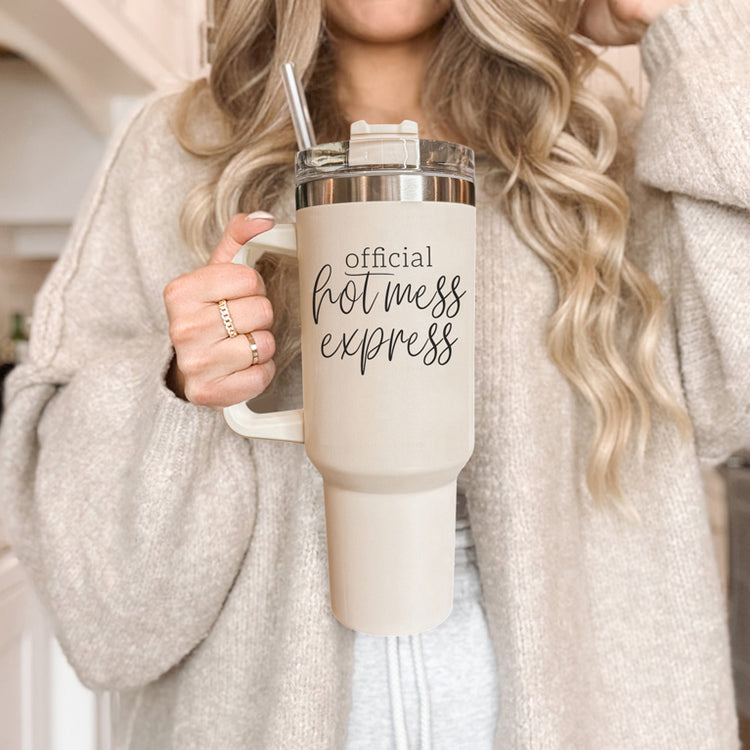 Hot Mess Express 40OZ Insulated Travel Mug
