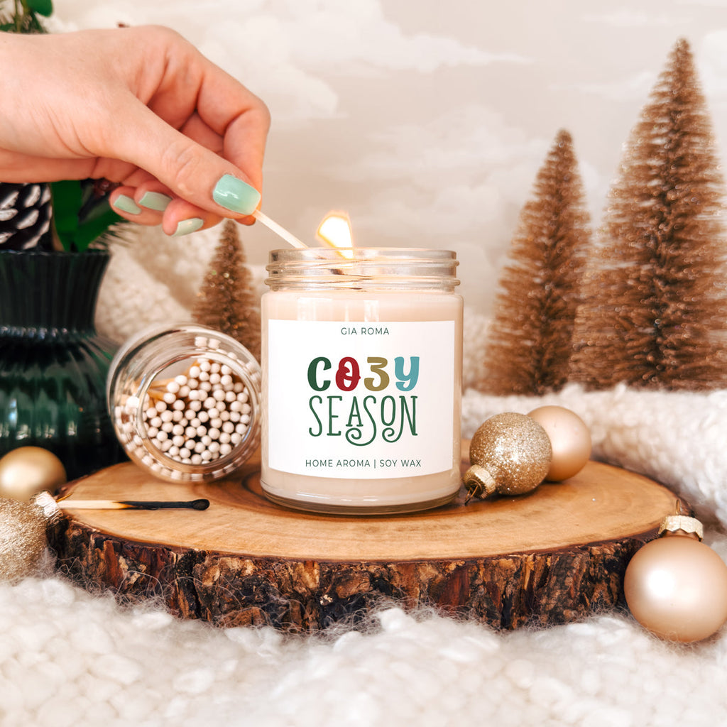 Cozy Season Soy Wax Candle