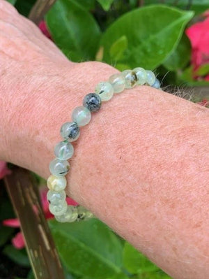 Prehnite Healing Elastic Bracelet