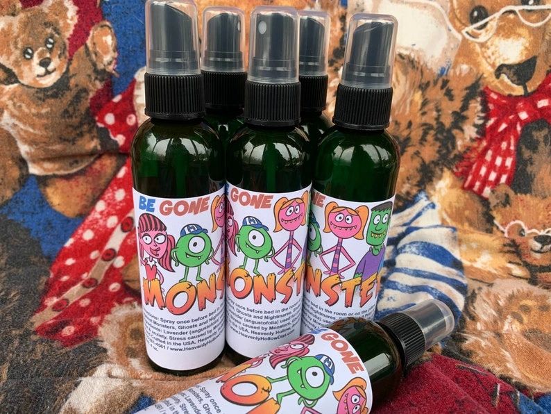 Monster Be Gone Aromatherapy Kid Friendly Room Spray