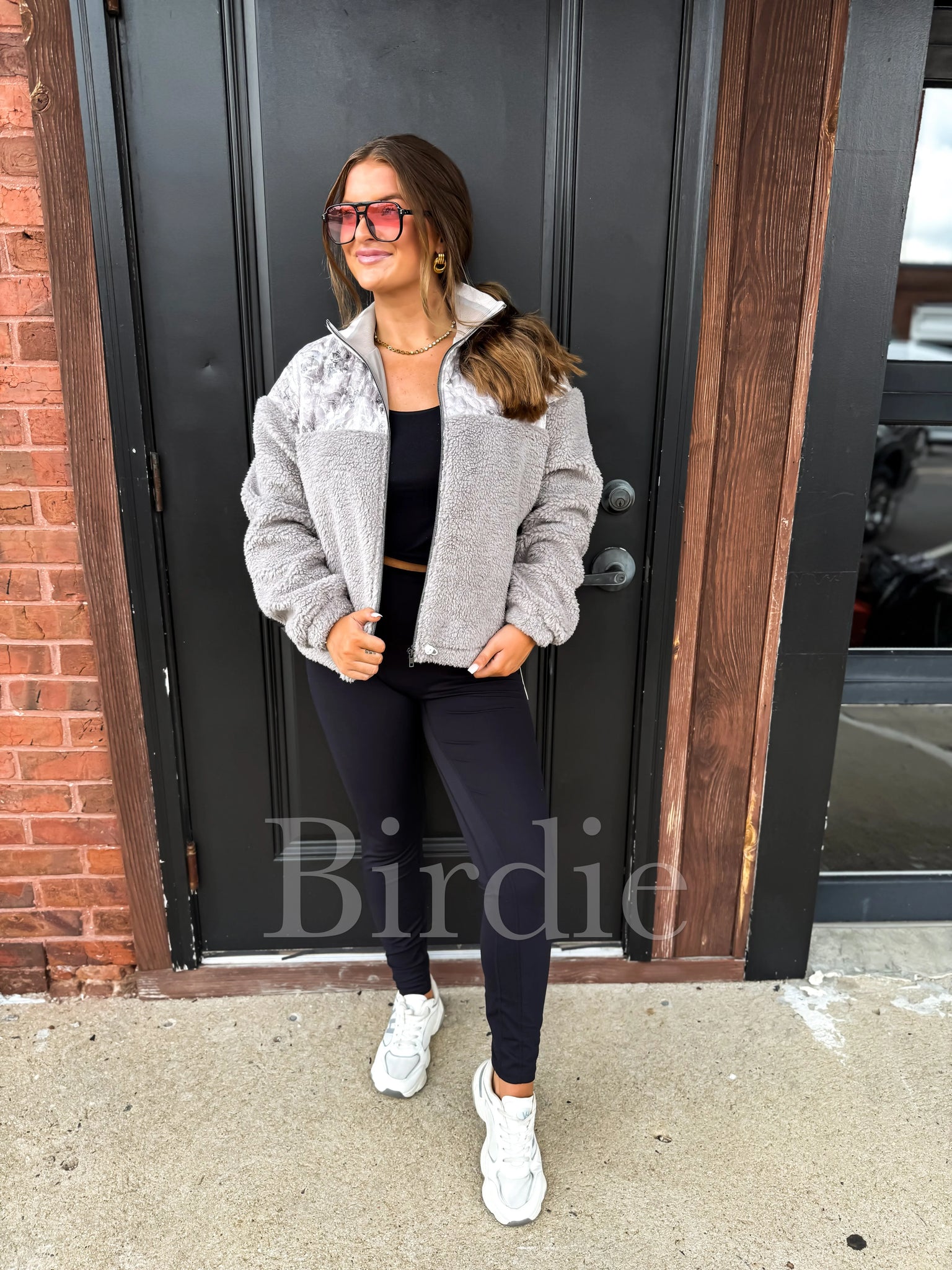 Into The Wilderness Camo Sherpa Jacket