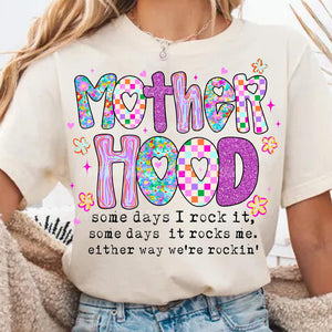 Motherhood Rock It Tan Unisex Cotton T-Shirt