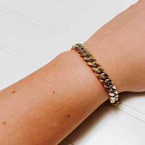 The Charlie Chain Gold Bracelet