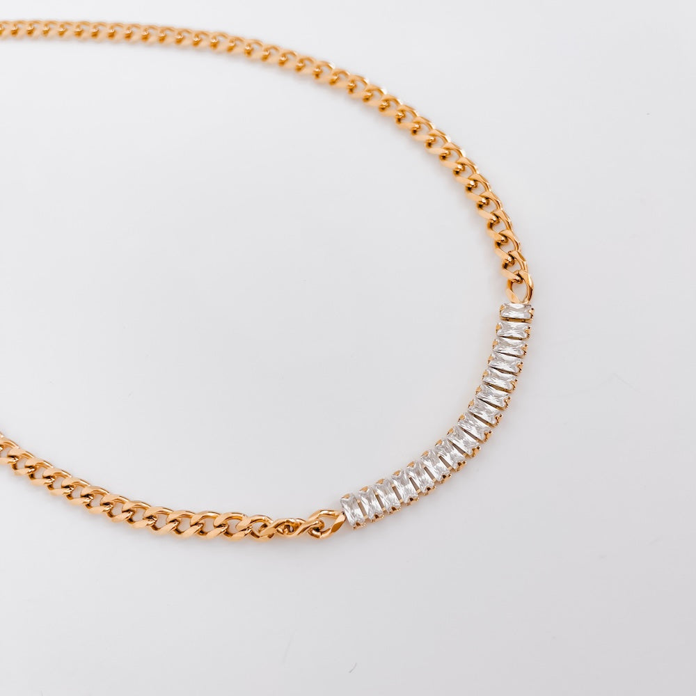 The Desiree Diamond Chain Necklace