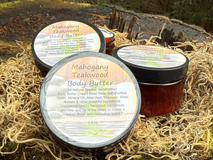 Mahogany Teakwood Body Butter 4OZ