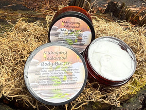 Mahogany Teakwood Body Butter 4OZ