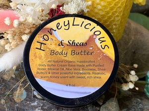 Honeylicious & Shea Body Butter 4OZ