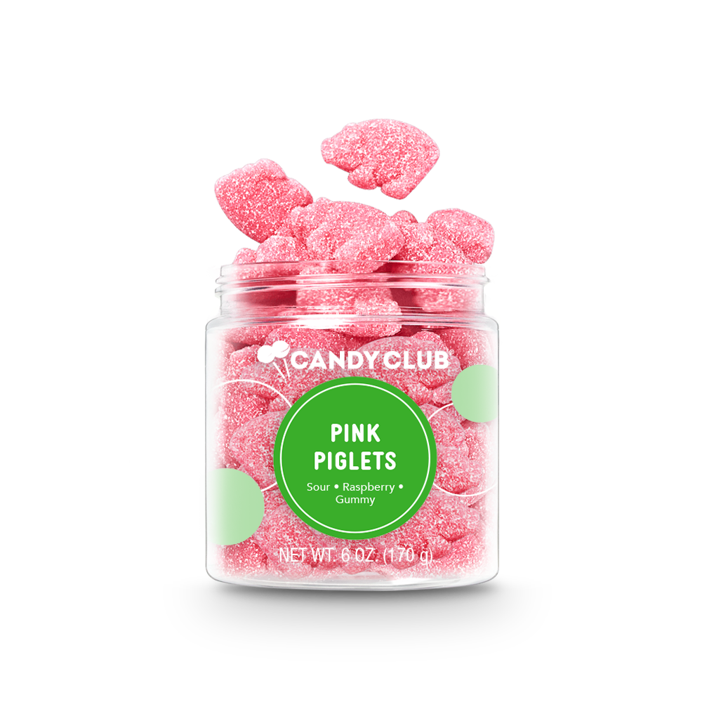 Sour Pink Piglets Candy Club