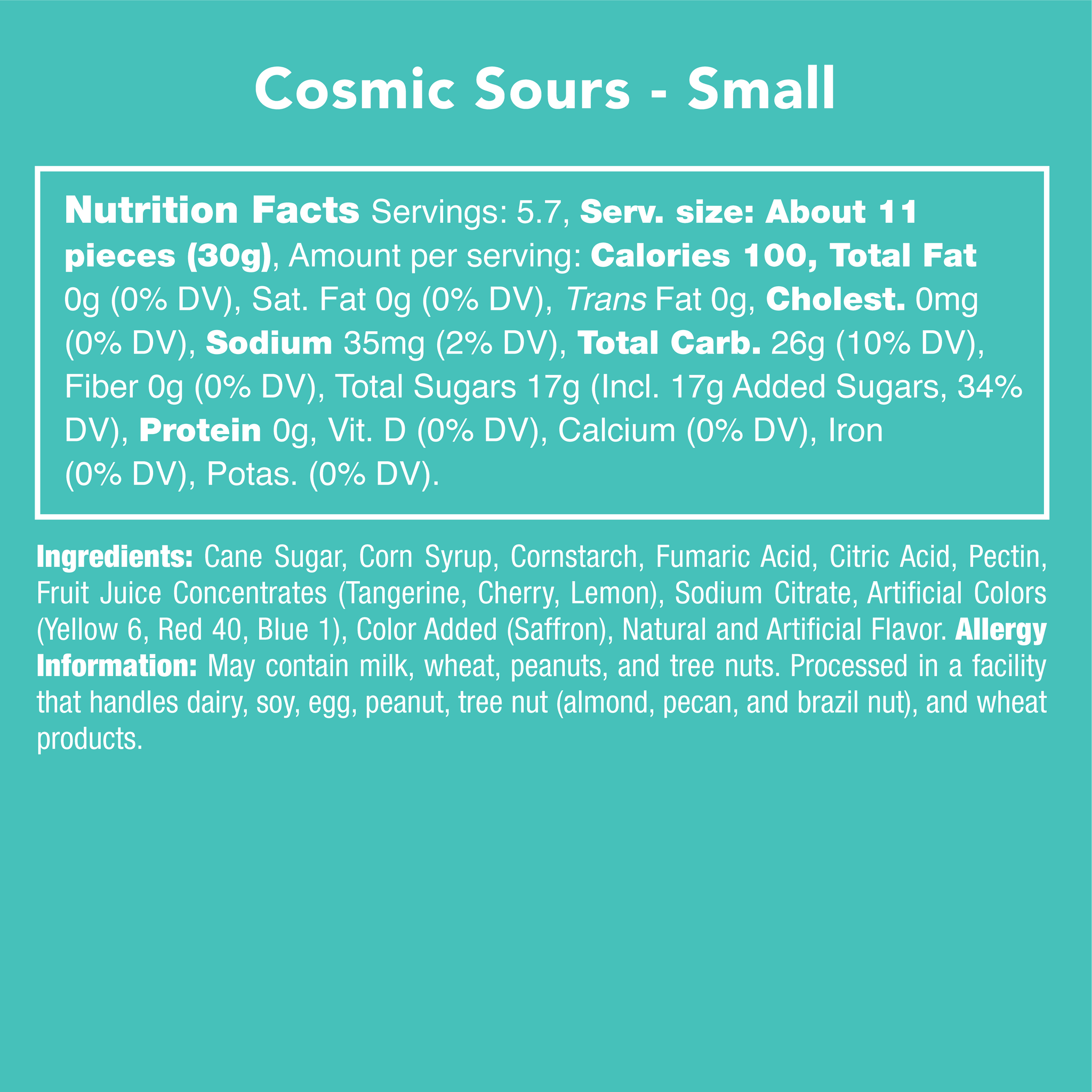Cosmic Sours Candy Club