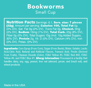 Sour Gummy Bookworms Candy Club