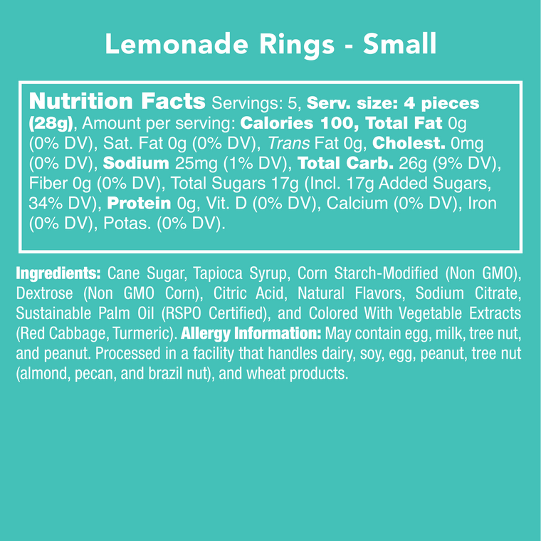 Lemonade Rings Candy Club