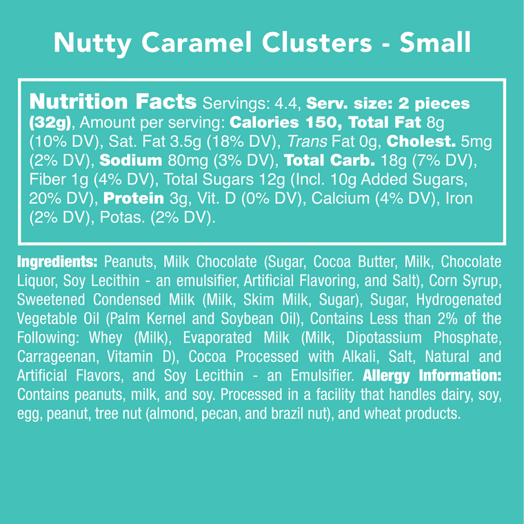 Nutty Caramel Clusters Candy Club