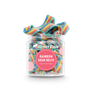 Rainbow Sour Belts Candy Club